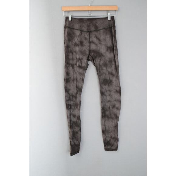 Smartwool Pants Womens Small Gray Tie Dye Merino Wool Leggings All Season Base - Picture 1 of 4